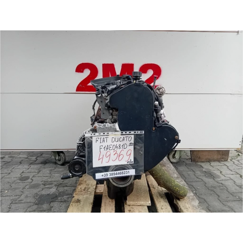 Complete Engine FIAT DUCATO 3rd SERIES F1AE0481D 120 HP 89 kW F1AE0481D DIESEL 2287 (94–02)