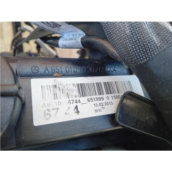 COMPLETE ENGINE MERCEDES CLASS-B W246 2ND SERIES 651901 109 HP 81 kW 651901 DIESEL 1796 (2012–)