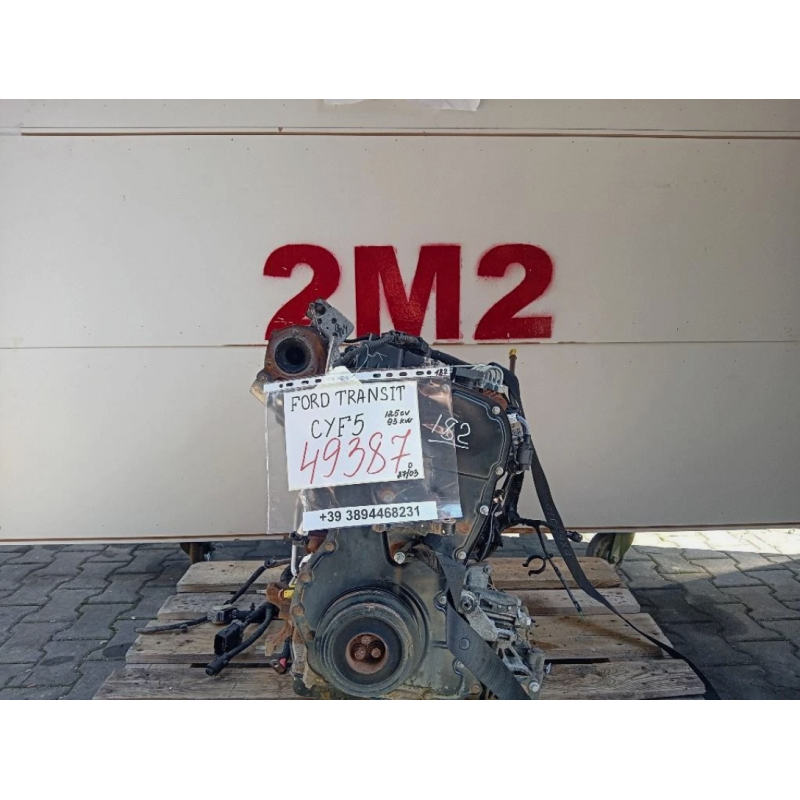 Complete engine Ford Transit CYF5 Series 125 HP 93 kW CYF5 Diesel 2198 cc (2006–2014).