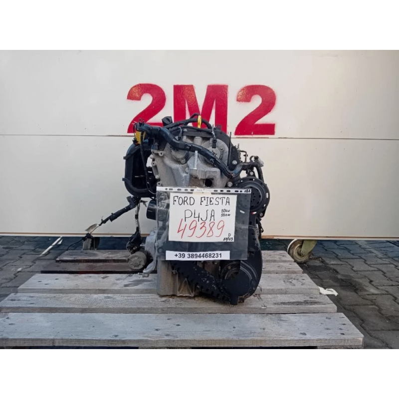 MOTORE COMPLETO FORD FIESTA 6° SERIE P4JA 80 CV 59 KW P4JA/C/D BENZINA 999 (08-17)