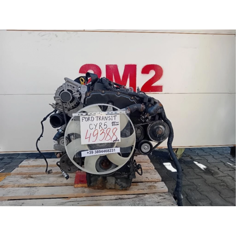 MOTORE COMPLETO FORD TRANSIT SERIE CYR5 125 CV 93 KW CYR5 DIESEL 2198 (06-14)
