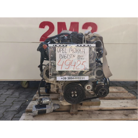MOTORE COMPLETO OPEL MOKKA X LVL/B16DTN 110 CV 82 KW B16DTN DIESEL 1598 (16-)