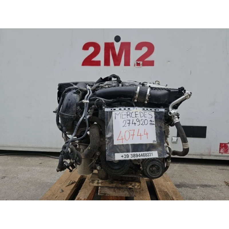 Complete Engine MERCEDES C-CLASS STATION WAGON W205 274920 184 HP 135 KW 274920 PETROL 2.0 (14-)