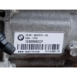 CAMBIO MANUALE COMPLETO BMW SERIE 1 F20 GS6-17FG 6 M. MANUALE B38B15A BENZINA 1499 (11-19)