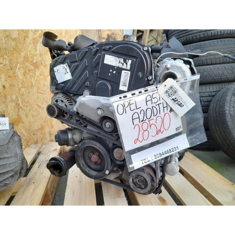 MOTORE COMPLETO OPEL Astra J A20DTH 165CV A20DTH diesel 1956 (09) 1704898