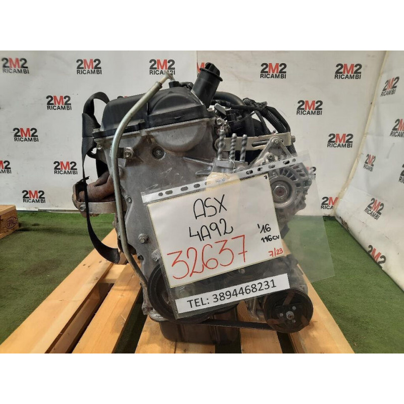 Complete engine Mitsubishi ASX 1st series 4A92 116HP 85KW 4A92 Petrol 1590 (10-)