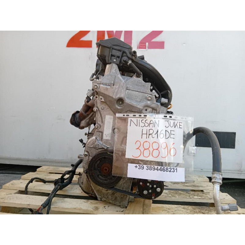 Semicomplete engine Nissan Juke 1st Series HR16DE HR16DE Petrol 1598 (10-13)