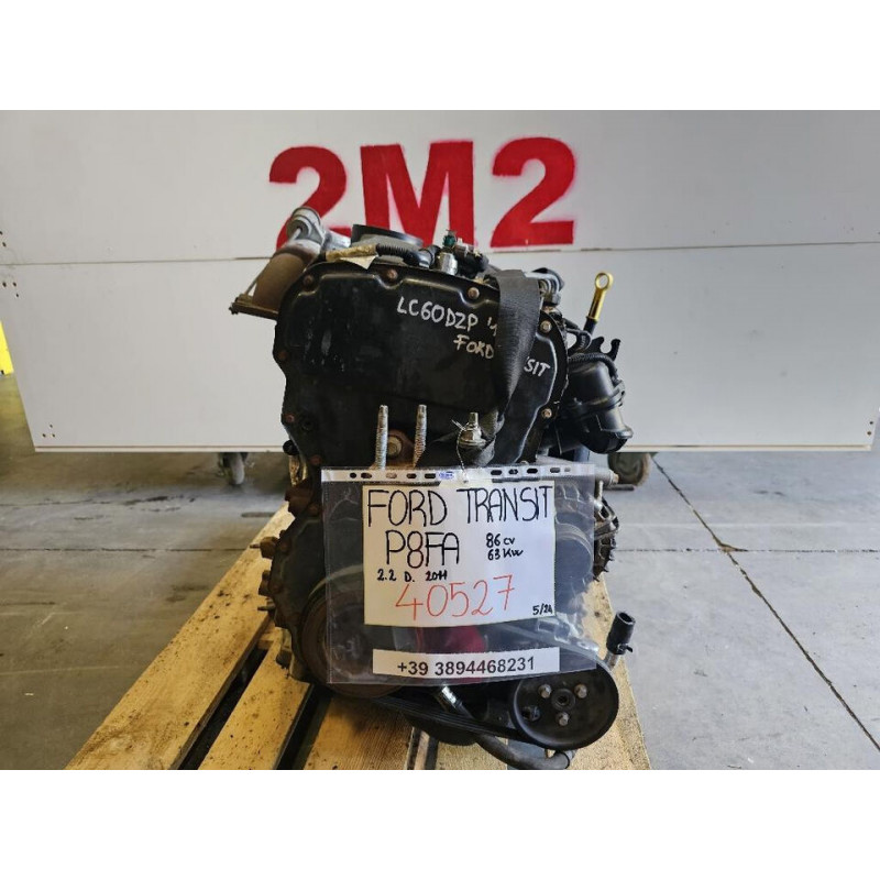 MOTORE COMPLETO FORD Transit 3° Serie P8FA 86 CV 63 KW P8FA diesel 2198