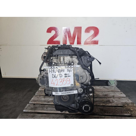Complete engine HYUNDAI I40 Series, I40 D4FD 136 HP 100 KW D4FD DIESEL 1685 (12-18)