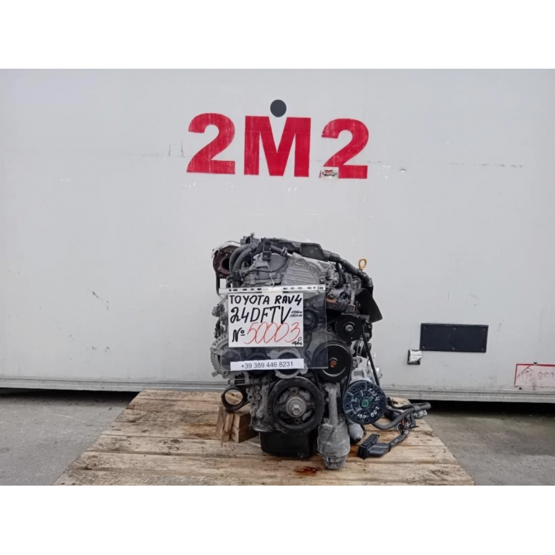MOTORE COMPLETO TOYOTA RAV4 3° SERIE 2ADFTV 136 CV 100 KW 2ADFTV DIESEL 2231 (03-05)
