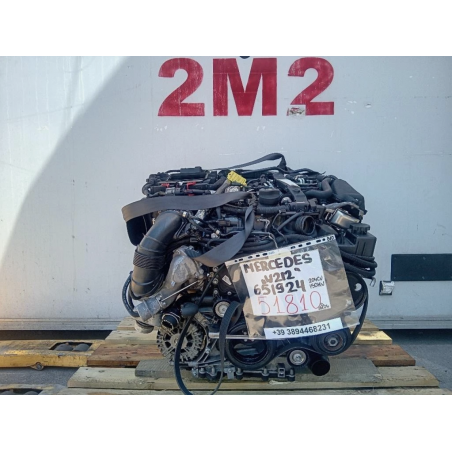 Complete Engine MERCEDES E CLASS SEDAN W212 651924 204 HP 150 kW 651924 DIESEL 2143cc (09-)