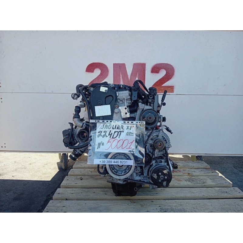 Complete Engine JAGUAR XF SERIES 224DT 200 HP 147 kW 224DT DIESEL 2179cc (2011–2015)