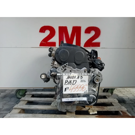 MOTORE COMPLETO AUDI A3 SERIE (8P1) BKD 140 CV 102 KW BKD DIESEL 1968 (03-05)