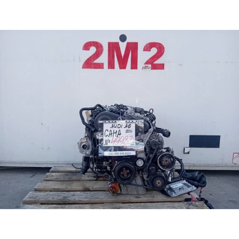 MOTORE COMPLETO AUDI A6 BERLINA SERIE C6 (4F2) CAHA CAH 170 CV 125 KW CAHA DIESEL 20 (04-12)