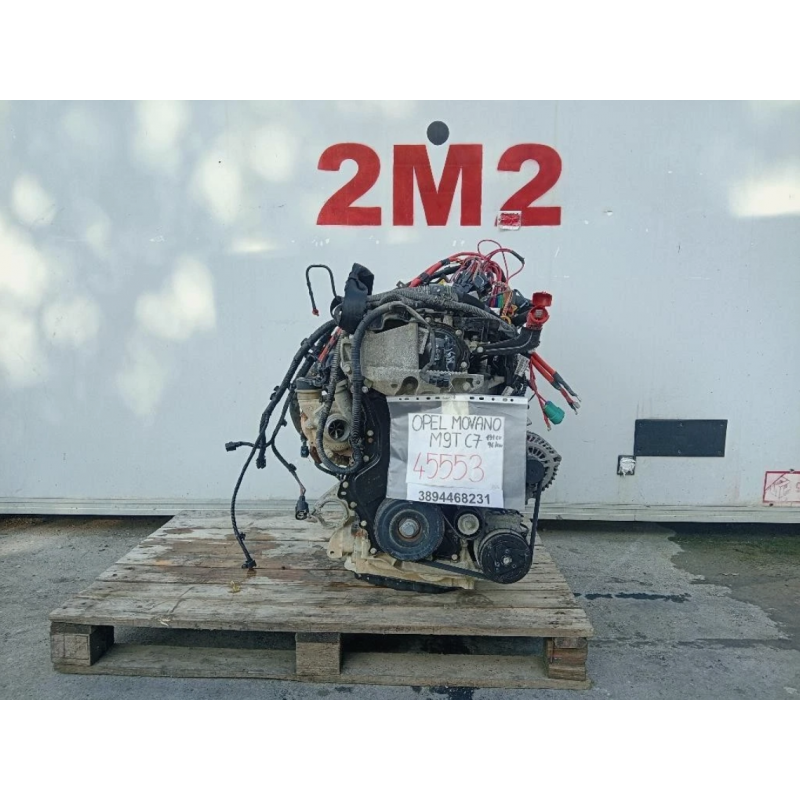 MOTORE COMPLETO OPEL MOVANO 4° SERIE M9T C7 131 CV 96 KW M9T C7 DIESEL 23 (10-)