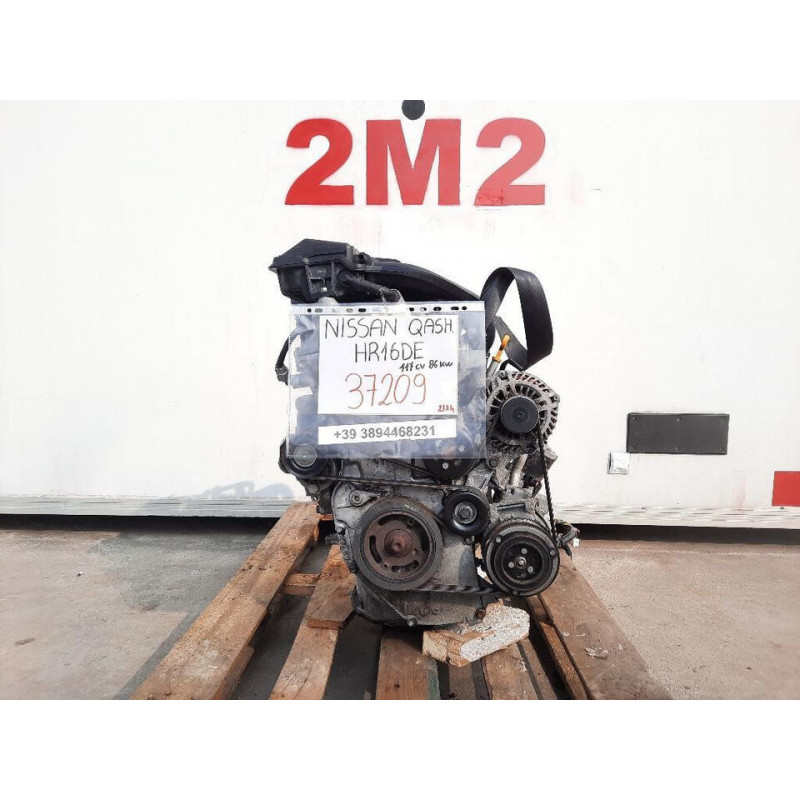 MOTORE COMPLETO NISSAN Qashqai 1° Serie HR16DE 117CV 86KW HR16DE benzina 1704622