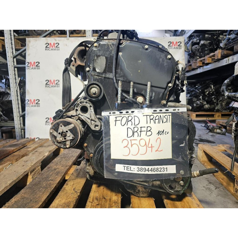 COMPLETE ENGINE FORD TRANSIT SERIES DRFB 101HP DRFA/B DIESEL 2198 (06-14)