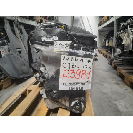 MOTORE COMPLETO VOLKSWAGEN Polo 4° Serie CJZC 90 CV 66 KW CJZC benzina 1 1705577