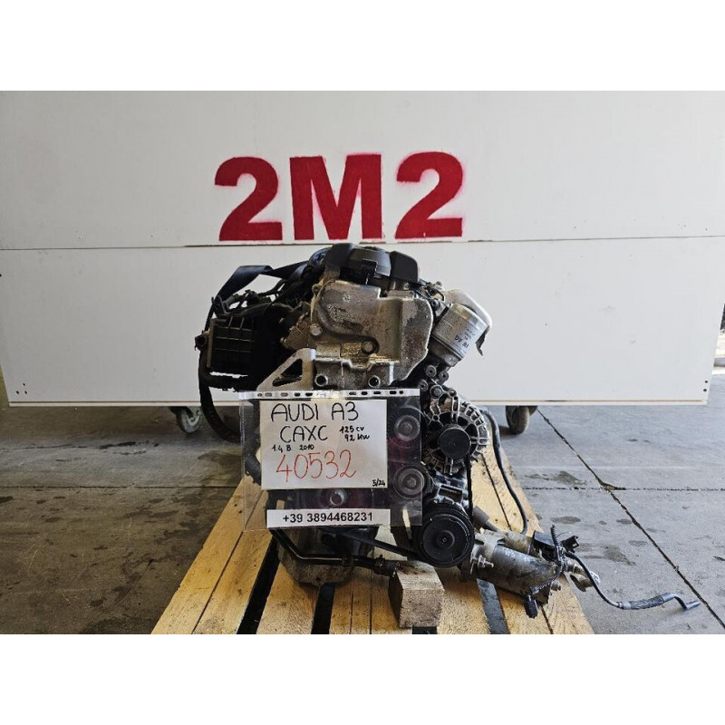 MOTORE COMPLETO AUDI A3 Sportback Serie (8PA) CAXC 125 CV 92 KW CAXC ben 1855802