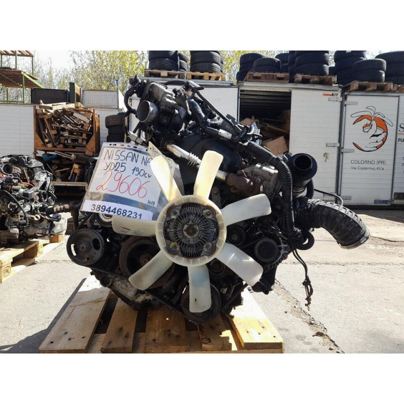 Semicomplete Engine NISSAN NAVARA Series YD25 190 HP 140 KW YD25 Diesel 2488 (05-15)