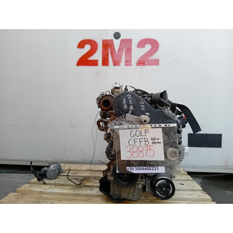 MOTORE COMPLETO VOLKSWAGEN Golf 6 Berlina CFFB 140CV 130KW CFFB diesel 1968