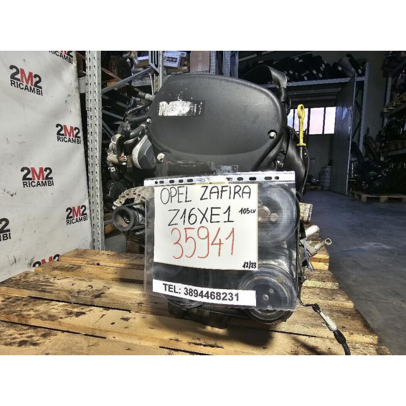 Complete Engine OPEL Zafira B Z16XE1 105HP Z16XE1 gasoline 16 (0508) 1750073