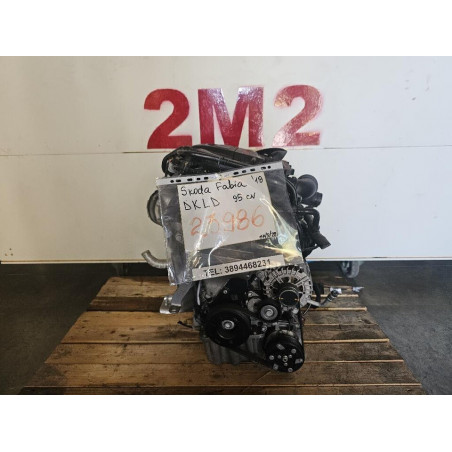 MOTORE COMPLETO SKODA Fabia Berlina 3° Serie DKLD 95 CV 70 KW DKLD benzina 999