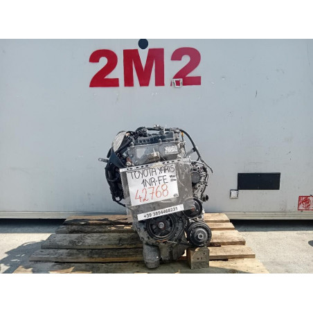 MOTORE COMPLETO TOYOTA Yaris Serie 1NR-FE 99 CV 73KW 1NRFE benzina 13