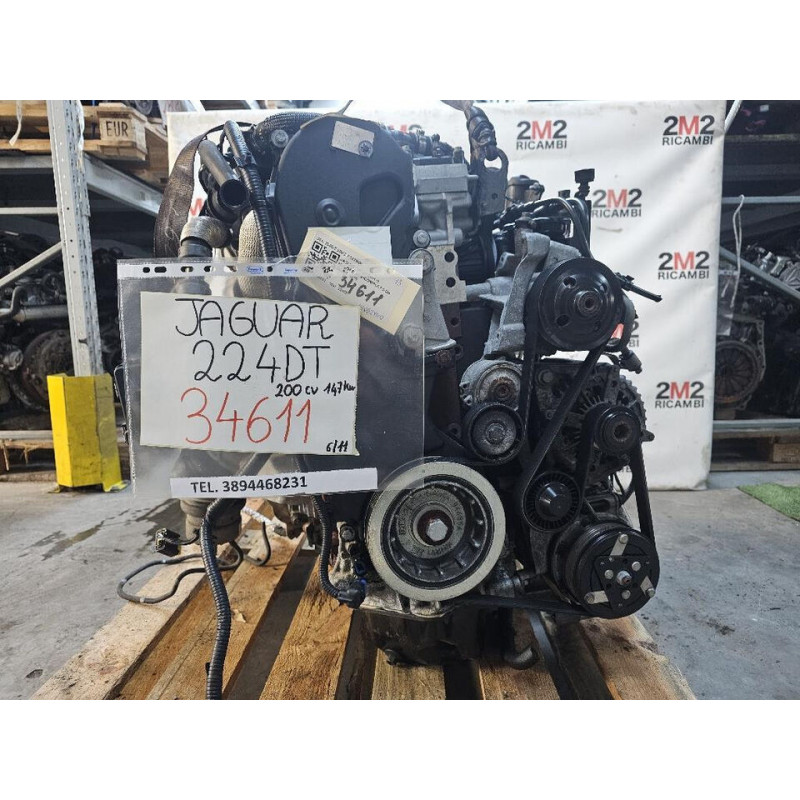 Complete engine Jaguar XF Series 224DT 200 HP / 147 KW 224DT Diesel 2179 (11-15)