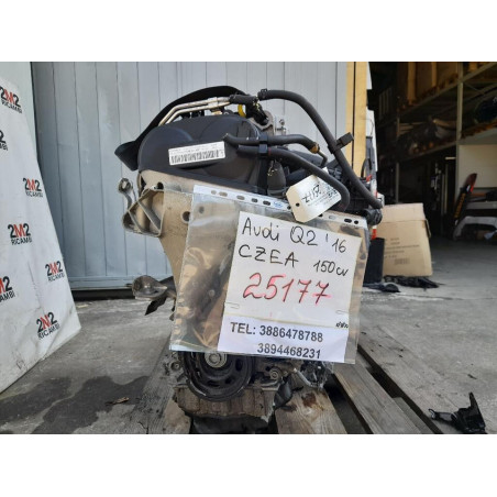 Complete engine Audi Q2 Series (GAB) CZEA 150 HP 110 KW CZEA Petrol 1395cc (2016-)