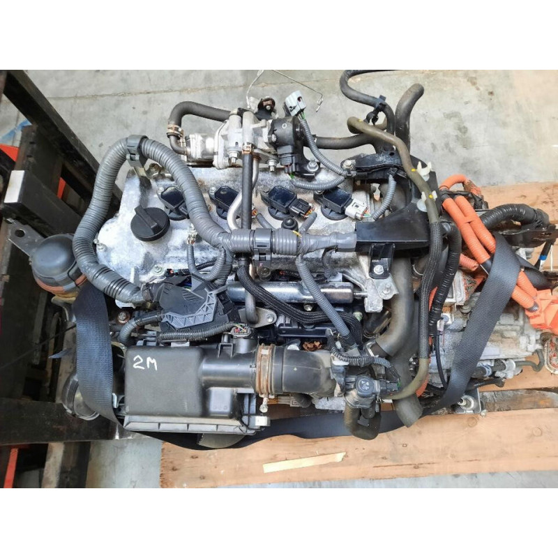 Complete engine Toyota Yaris Series 1NZFXE 100HP 73KW 1NZFXE Hybrid 1497 (08-11)