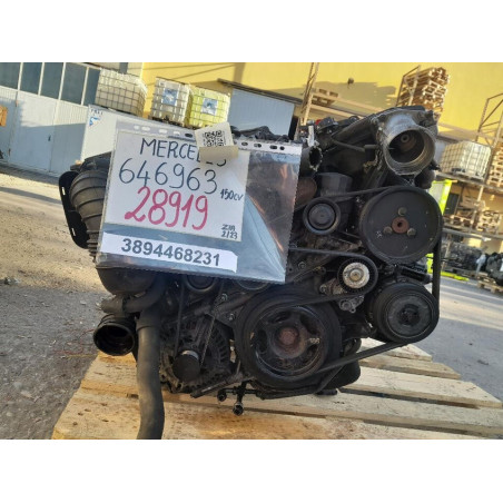 MOTORE SEMICOMPLETO MERCEDES Classe C Berlina W203 646963 150CV 646963 diesel 2