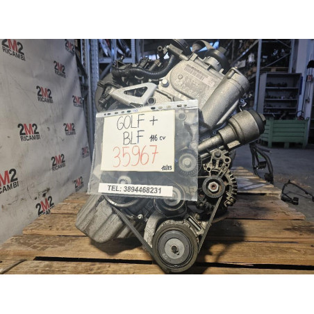 COMPLETE ENGINE VOLKSWAGEN GOLF 5 PLUS BLF 116 HP BLF PETROL 1598 (04-13)