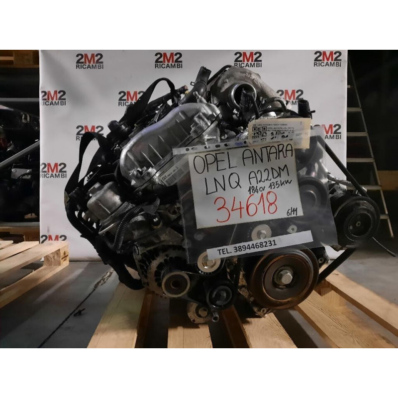 MOTORE COMPLETO OPEL Antara Serie LNQ (A22DMH) 184CV 135KW A22DMH diesel 1704684