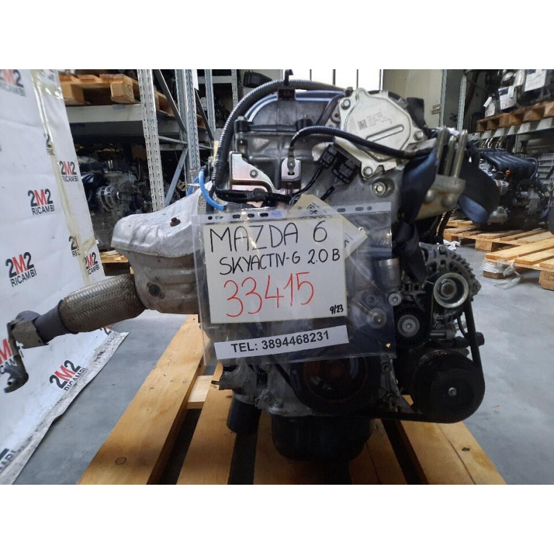 MOTORE COMPLETO MAZDA 6 Berlina 2° Serie SKYACTIV-G 2.0 PEY7 benzina 199 1704719