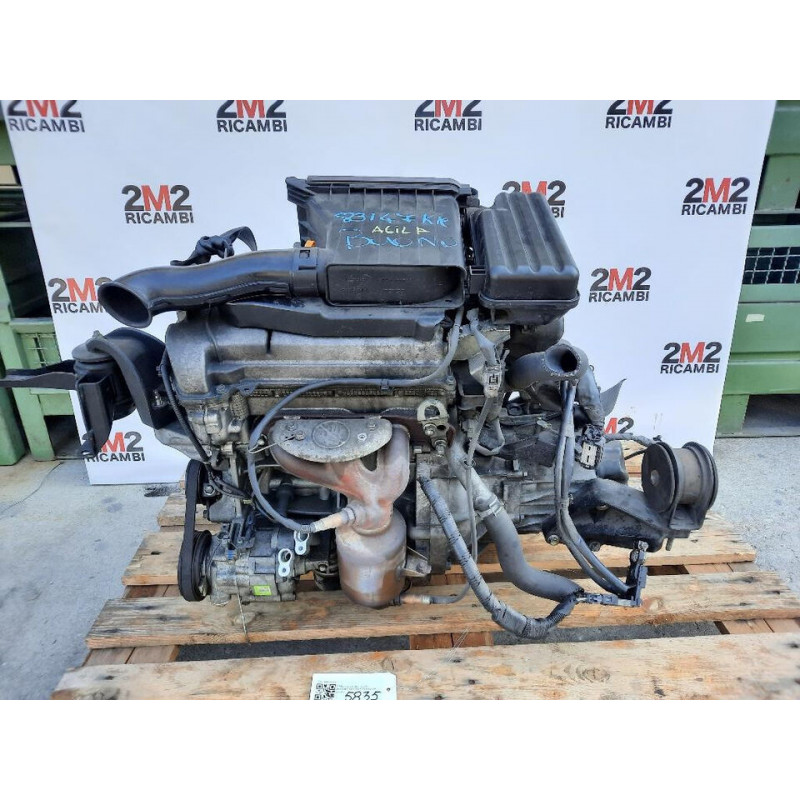 Complete Engine Opel Agila 2nd Series K10B 65 HP 48 kW K10B Bifuel/Gas 996 (04-08)