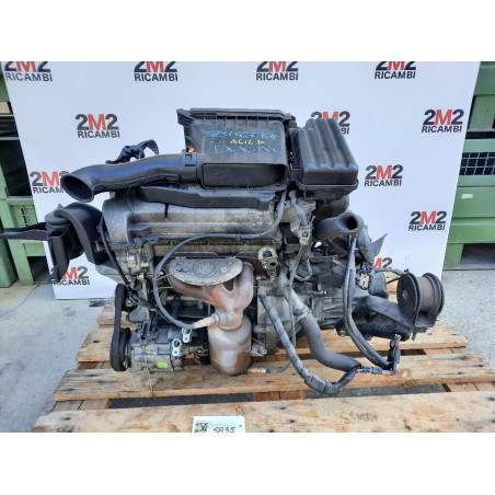 Complete Engine Opel Agila 2nd Series K10B 65 HP 48 kW K10B Bifuel/Gas 996 (04-08)