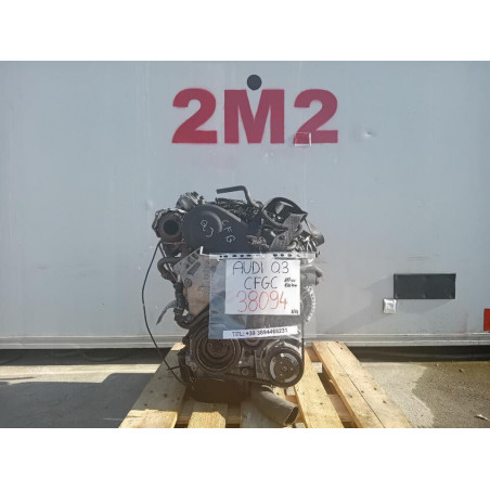 Complete engine Audi Q3 Series (8UG) CFGC 177 HP 130 KW CFGC Diesel 2000cc (2014 onward)