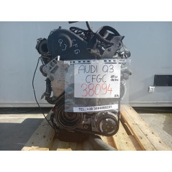 Complete engine Audi Q3 Series (8UG) CFGC 177 HP 130 KW CFGC Diesel 2000cc (2014 onward)