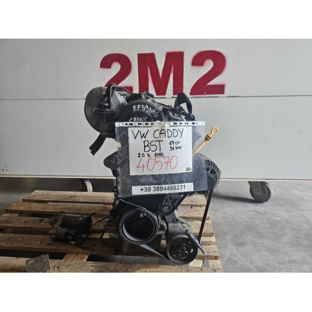 COMPLETE ENGINE VOLKSWAGEN CADDY 3rd SERIES BST 69 HP 51 KW BST DIESEL 1968 (04-10)