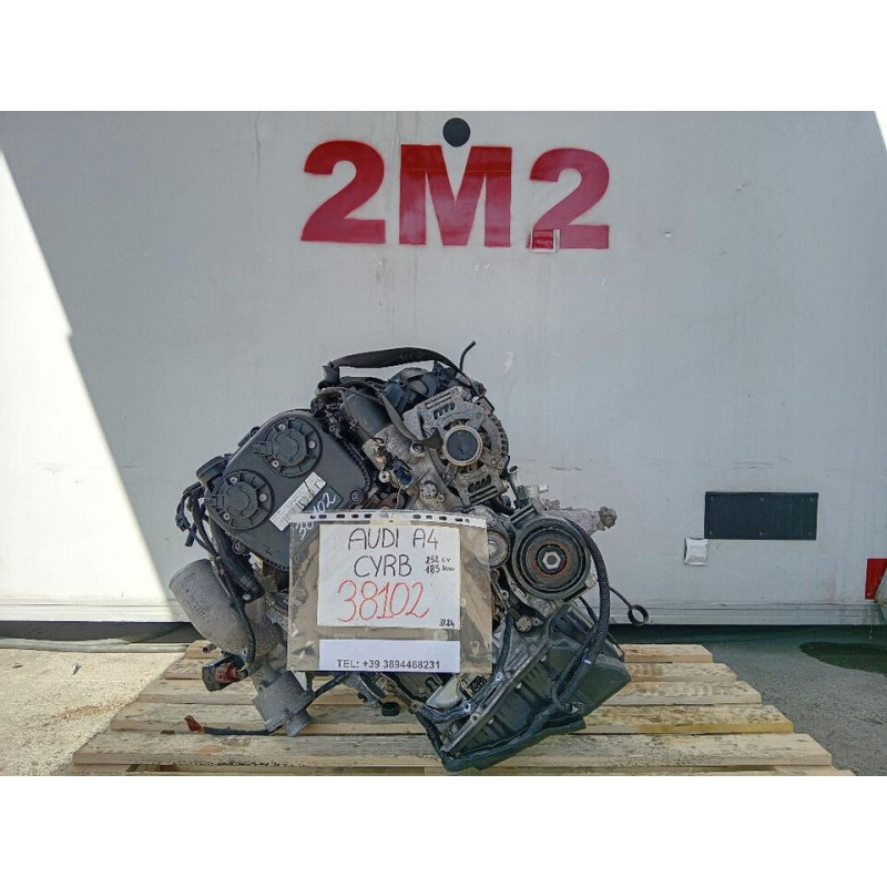 COMPLETE ENGINE AUDI A4 AVANT (8W5) CYRB 252HP CYRB PETROL 1984 (15)