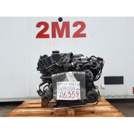 MOTORE SEMICOMPLETO BMW Serie 1 Serie (E87) N43B20A 122CV 90 KW N43B16A ben