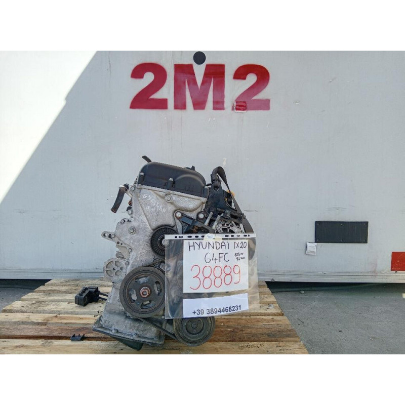 MOTORE COMPLETO HYUNDAI iX20 Serie G4FC 125CV 92KW G4FC benzina 1591
