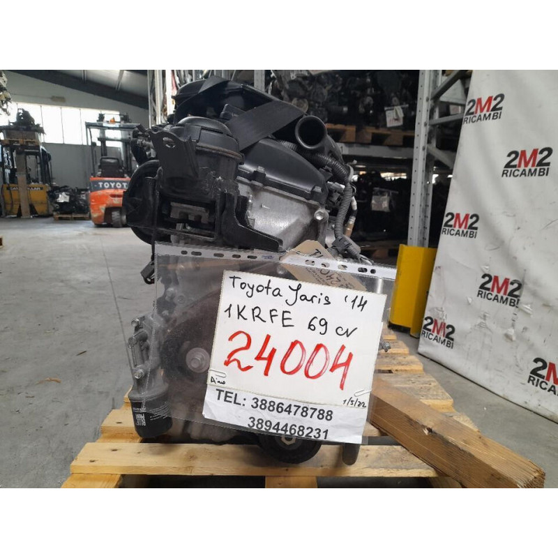 MOTORE COMPLETO TOYOTA Yaris Serie 1KRFE 69 CV 51 KW 1KRFE benzina 998 ( 1704978