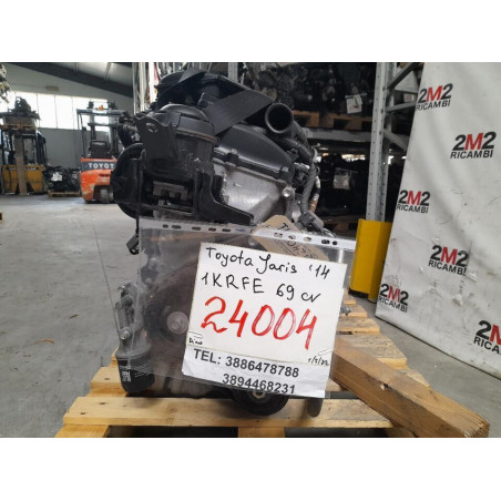 MOTORE COMPLETO TOYOTA Yaris Serie 1KRFE 69 CV 51 KW 1KRFE benzina 998 ( 1704978