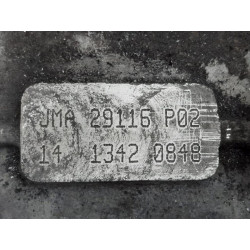 Manual Transmission VOLKSWAGEN TOURAN 2nd SERIES JMA 289116 P02/ 14 142 0848 DIESEL 1968 (07-10)