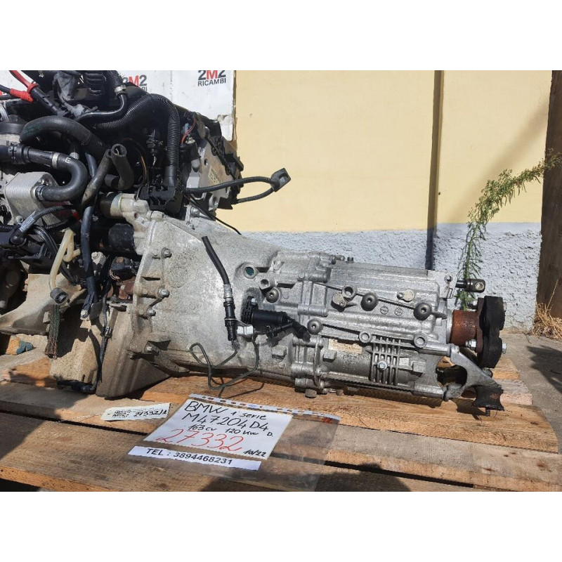 Complete manual transmission BMW 1 Series (E87) 23007533513 M47204D4 6-speed manual M47N204D4 Diesel 1995 (04-07)