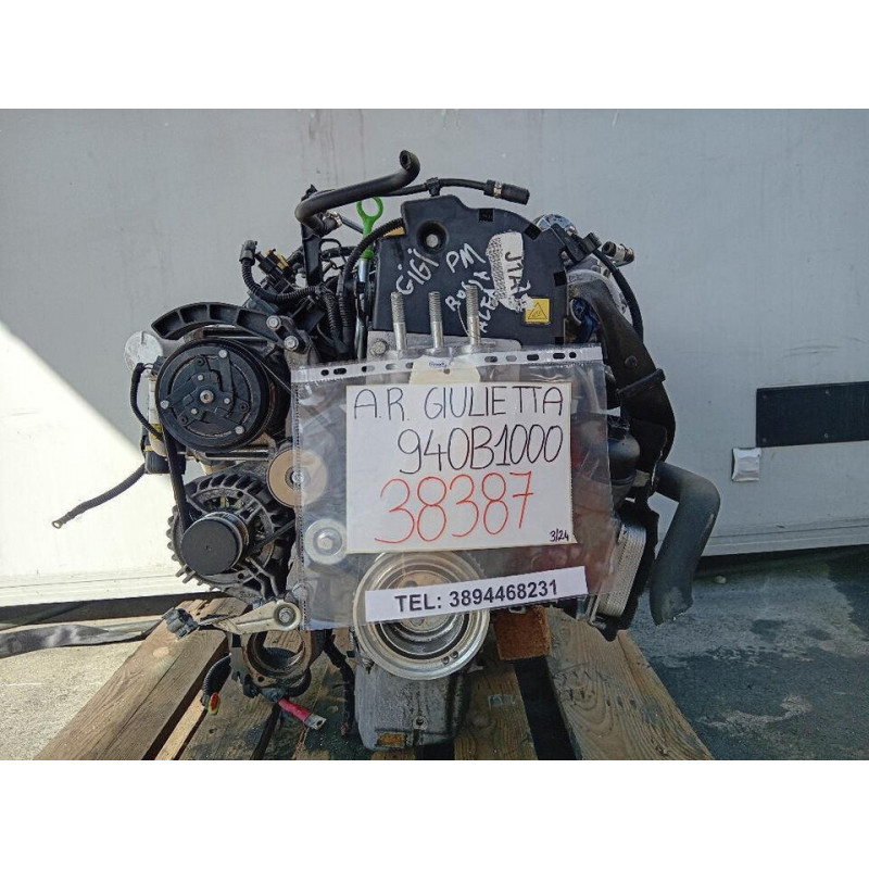 MOTORE COMPLETO ALFA ROMEO Giulietta Serie (940_) 940B1000 105 CV 77 KW 940