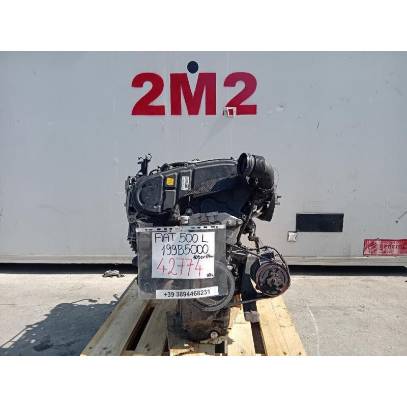 MOTORE COMPLETO FIAT 500 L Serie (351_352) 199B5000 105 CV 77 KW 199B5000 diesel