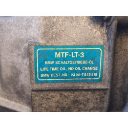 AUTOMATIC TRANSMISSION BMW 1 SERIES (E87) 6-SPEED MANUAL N47D20A DIESEL 1995 (04-07)